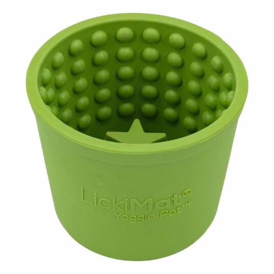 Lickimat Yoggie Pot Green (645.5460)