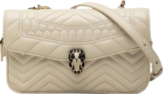 Bvlgari Vintage Dame Pre owned Beige ONE SIZE, Bvlgari Vintage Dame Pre owned Beige ONE SIZE,