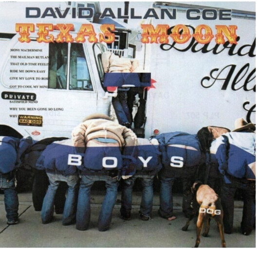 David Allan Coe Texas Moon CD