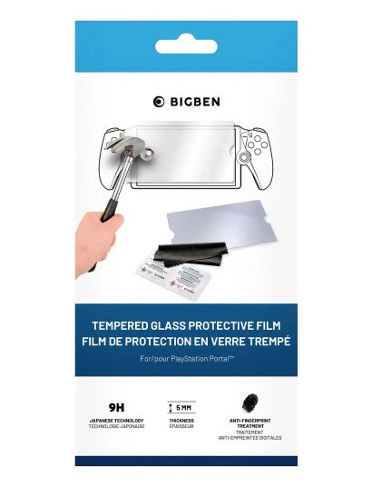 NACON Playstation Portal Tempered Glass White ONE SIZE NACON Playstation Portal Tempered Glass White ONE SIZE
