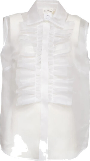 P.a.r.o.s.h. Dame Topper Hvit M,