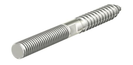 Schäfer & Peters 9082410100 Kombiskrue RFR 316L 100-pakk M10 x 100 mm Innfesting