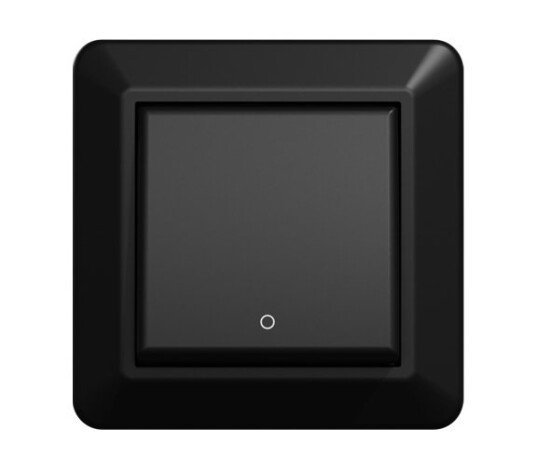 Elko EKO40001 RS Strømbryter svart, innfelt, 2-polet Elko EKO40001 RS Strømbryter svart, innfelt, 2-polet