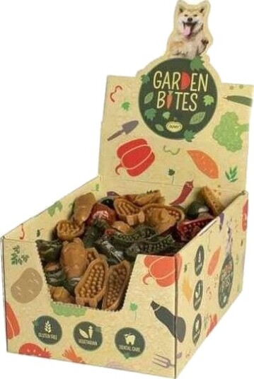 Duvo+ Duvo+ Garden Bites Veggie Friends Small 6 cm Til Hund Til Tannrengjøring 60 Stk