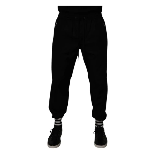 Dolce & Gabbana Herre Bukser Svart L Dolce & Gabbana Herre Bukser Svart L