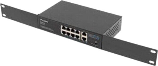 Lanberg RSFE-8P-2GE-120 - switch - 10 ports - unmanaged (5901969428803)
