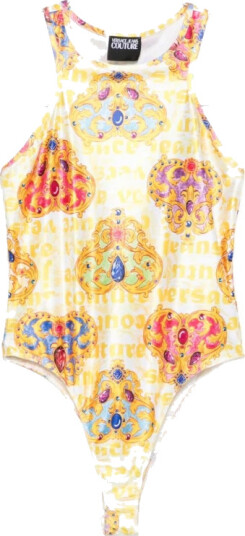 Versace Jeans Couture Dame Topper Gul L,