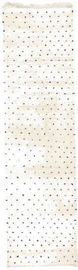 Kelim teppe Marokkansk Beni Ourain 325 x 90 cm Størrelse: 325 x 90 cm