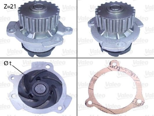 VALEO 506151 Vannpumpe VALEO 506151 Vannpumpe