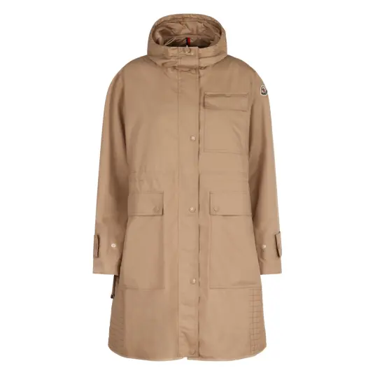 Moncler Dame Frakker Beige L Moncler Dame Frakker Beige L