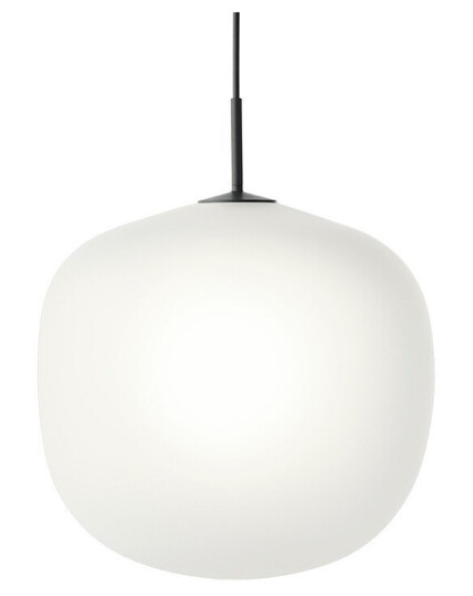 Muuto Rime Pendant 45 cm Opal / Black Muuto Rime Pendant 45 cm Opal / Black