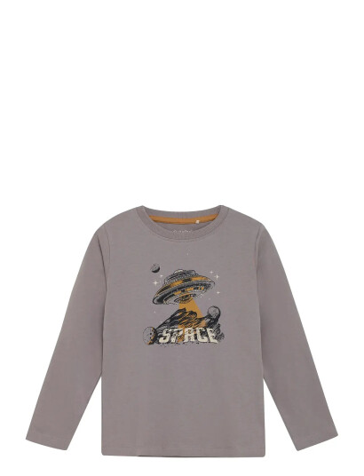 Minymo T-Shirt Ls Grey 116