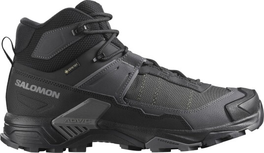 Salomon Men´s X Ultra 5 Mid Wide GORE TEX Black/asphalt/castlerock 40 Salomon Men´s X Ultra 5 Mid Wide GORE TEX Black/asphalt/castlerock 40