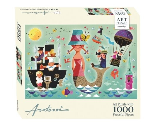 Ib Antoni Art Puslespil Havfrue 1000 Brikker Fsc