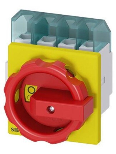 Siemens Em.stop switch 32a/690v 400v/11.5kw 3ld2203-1tl53 (4011209402959)