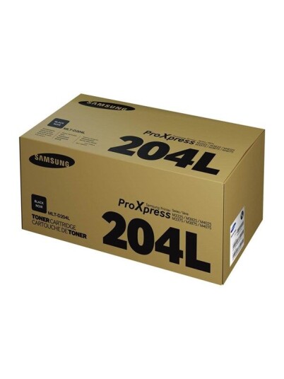 Hp Mlt-D204l - Høy Ytelse - Svart - Original - Tonerpatron (Su929a) - For Proxpress Sl-M3325, Sl-M3375, Sl-M3825, Sl-M3875, Sl-M4025, Sl-M4075