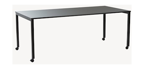 Panton Move Bord 200 x 95 x 76,5 cm Black Fenix
