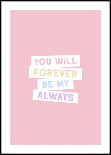 Endless Devotion Plakat Plakat / 40x50cm