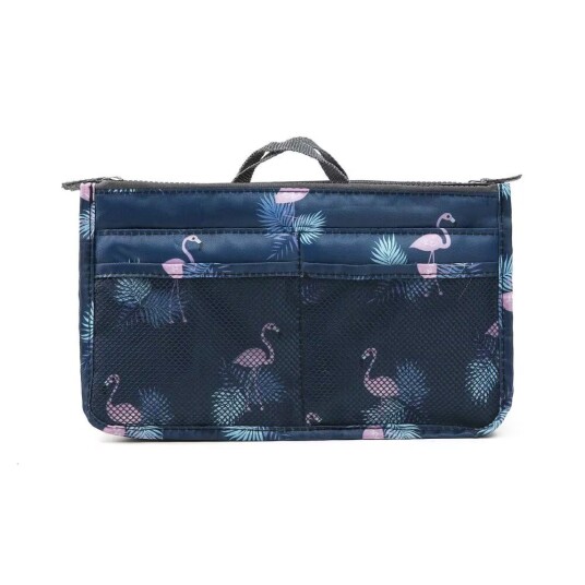 Veske i veske Håndveskeinnlegg Veskeinnsats Flamingo Dark Blue