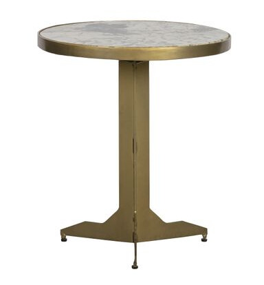 BePureHome Cute Sidebord Marmor Ø45 cm