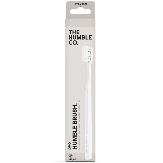 Plantebasert luksustannbørste THE HUMBLE Co. Pro 7K Ultra Soft 1 pcs. HVIT