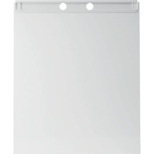 Contura Shower Next bakplate for dusjkabinett, glass white/clear 90x1860 mm