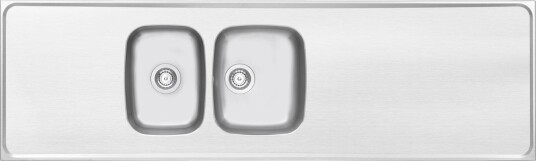 Contura 8090162 Oppvaskbenk vendbar to store oppvaskkummer 620 mm Kjøkken