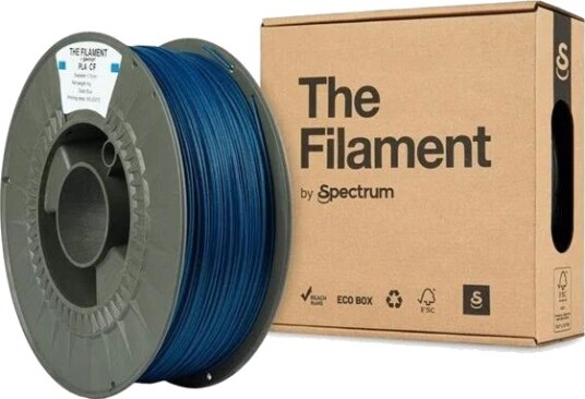 Spectrum PLA CF Filament 1.75 mm 1000 g Blå TF-24095 Spectrum PLA CF Filament 1.75 mm 1000 g Blå TF-24095
