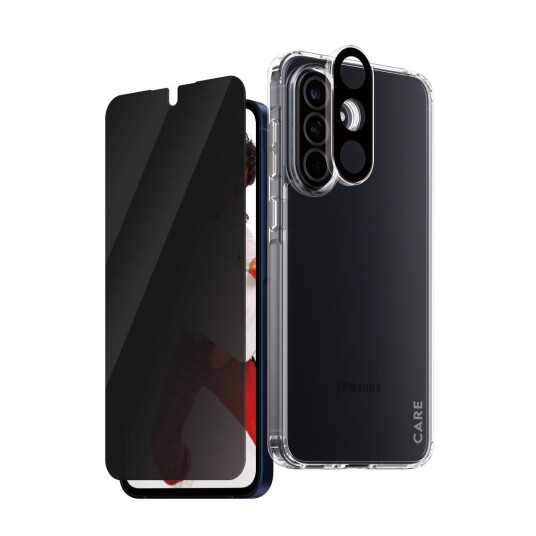 PanzerGlass 3-i-1 Personvernsbeskyttelsespakke for Samsung Galaxy A55 5G - Resirkulert Materiale