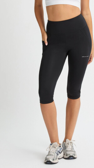 Röhnisch Flattering High Waist Capri Tights Sort XXL