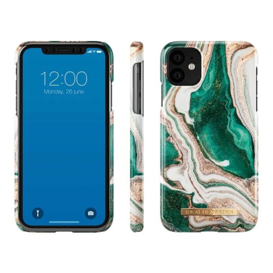 iDeal Of Sweden Fashion Case iPhone 11 Golden Jade Marble iPhone 11 Deksler og etui