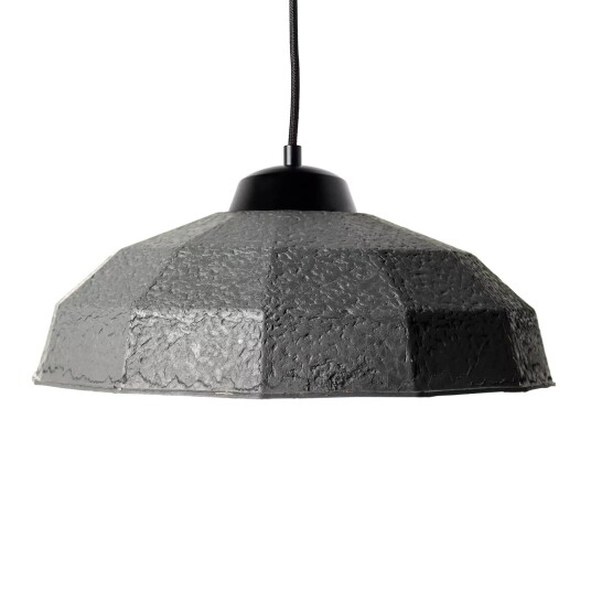 Ledpro Redivi taklampe i resirkulert papp, sort/oliven