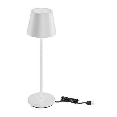 V-Tac oppladbar bordlampe, trådløs - Hvit, IP54 utendørs bordlampe, touch dimbar V-Tac oppladbar bordlampe, trådløs - Hvit, IP54 utendørs bordlampe, touch dimbar