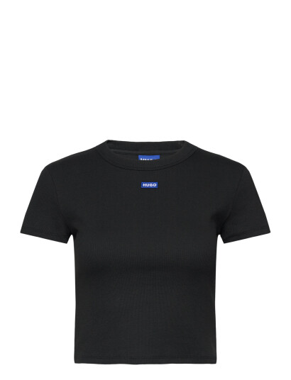 HUGO BLUE Baby Tee_B - Black - L HUGO BLUE Baby Tee_B - Black - L
