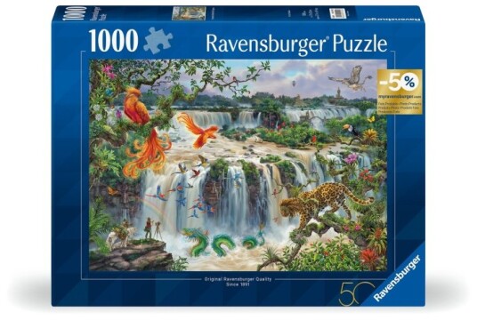 Ravensburger Puslespill Waterfall Iguazu 1000p 12001090 Ravensburger Puslespill Waterfall Iguazu 1000p 12001090