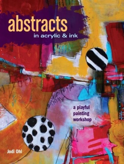 Abstracts In Acrylic And Ink Av Jodi Ohl