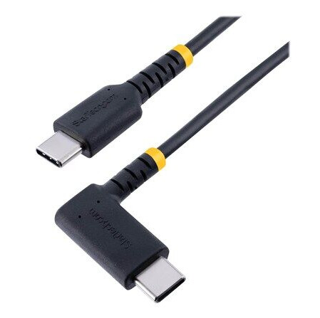 StarTech 30 cm USB-C Ladekabel Hurtiglading 60W Svart