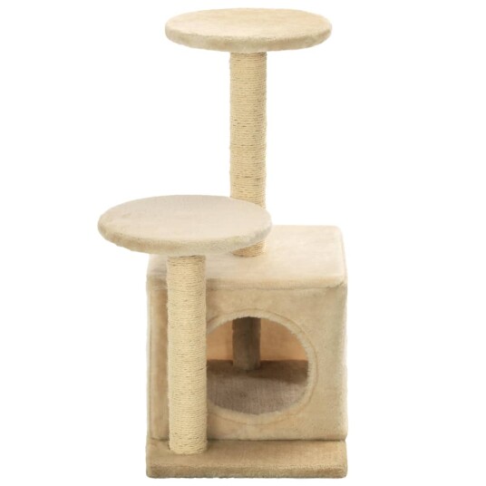 Vidaxl Kattetre Med Klorestolper I Sisal 60 cm Beige Vidaxl Kattetre Med Klorestolper I Sisal 60 cm Beige