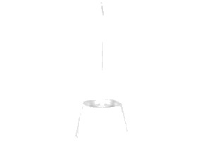 Toiletbørste Vikan Medium 40Cm Plast Med Firkantet Skål Hvid,12 Stk/Krt