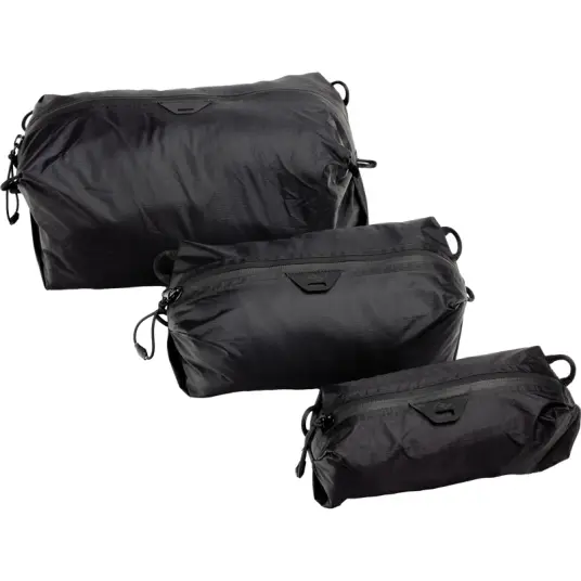 Peak Design Ultralight Packing Cube Pakke med XXS, XS og S størrelse. Sort