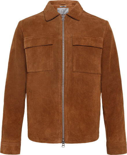 Human Scales Rick Suede Jacket Brown S Human Scales Rick Suede Jacket Brown S
