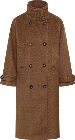 My Essential Wardrobe   Kåpe MWBaratti Coat   Brun
