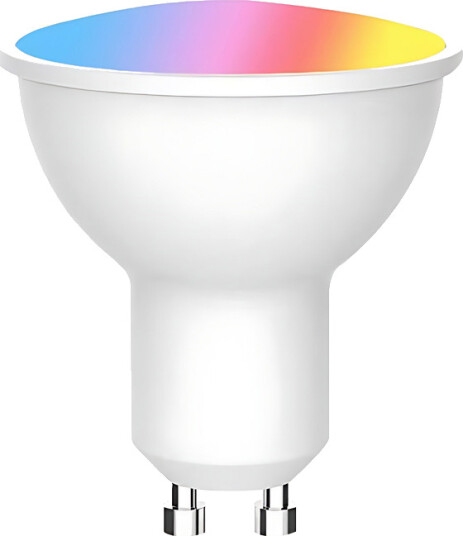 V Tac 5W Smart Home LED pære Tuya/Smart Life Google Home Amazon Alexa kompatibel GU10 Spot Dimbar : Via Zigbee Kulør : RGB + CCT Varm til Kald Hvit