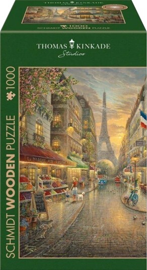 Schmidt Spiele Thomas Kinkade Trepuslespill   1000 brikker   Picturesque Paris
