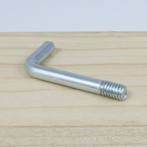 Vinkelkrok M4 forsinket gjenget vinkelskrue med gjengediameter 4 mm