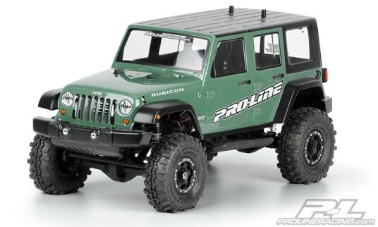 Pro-Line 333600 Jeep Wrangler Unlimited Rubicon Clear Body