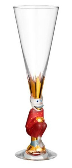 Orrefors The sparkling devil champagneglass 19cl rød Orrefors The sparkling devil champagneglass 19cl rød