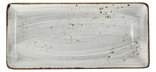 VEGA Serveringsfat Nebro; 33.5x16x2.1 cm LxBxH; Lysegrå; 3 Stykk / Forpakning