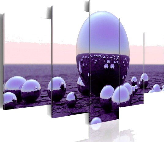 Bilde Purple Balls 200x100 Artgeist sp. z o. o.
