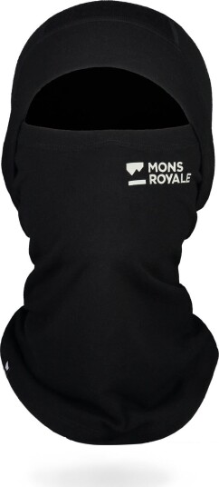 Mons Royale Olympus Merino Balaclava OneSize, Black